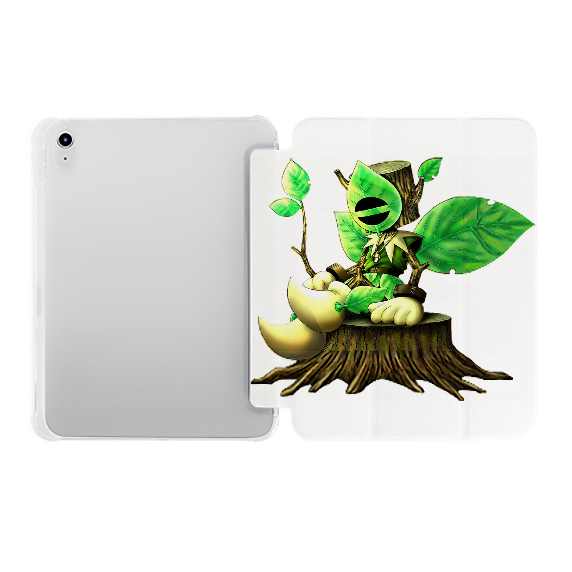 （画像用） 遊☆戯☆王 Yu-Gi-Oh! IPad ケース ペン収納付き 三つ折りスタンド PUレザー×シリコン 対応機種9.5/10.5/10.9インチ